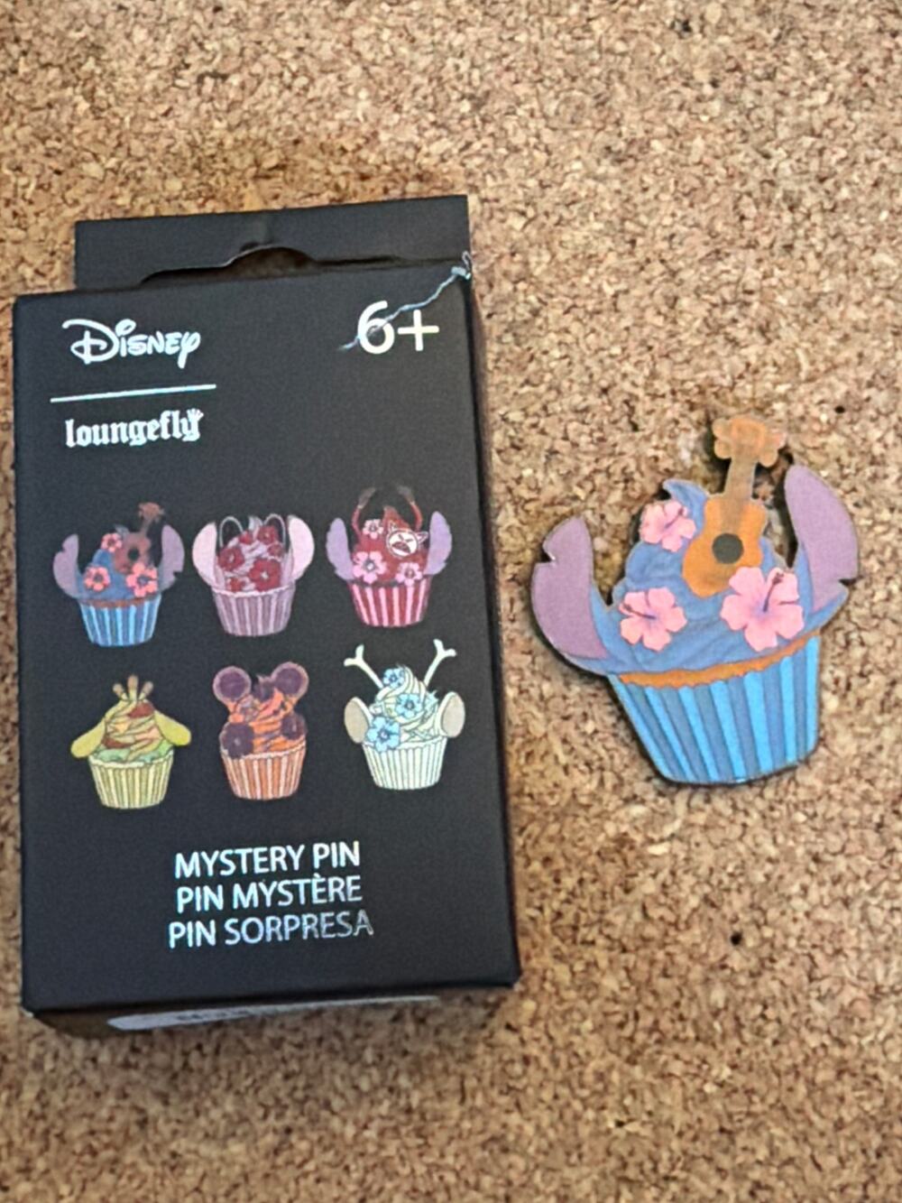 Loungefly Stitch Cupcake Sample Mystery box pins NIB